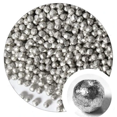 500 g hořčíkové kovové kuličky 99,99% čisté hořčíkové kovové granule malé kuličky 6 mm pro výrobu slitinového materiálu Dekorace pro kutily